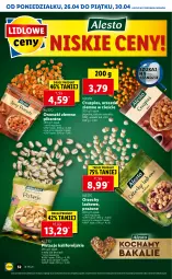 Gazetka promocyjna Lidl - GAZETKA - Gazetka - ważna od 28.04 do 28.04.2021 - strona 52 - produkty: Pistacje, Orzeszki, Papryka, Wasa, Orzeszki ziemne