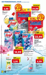 Gazetka promocyjna Lidl - GAZETKA - Gazetka - ważna od 28.04 do 28.04.2021 - strona 60 - produkty: Ludwik, Por, Do mycia naczyń, Somat gold, Zawieszki, Bref, Tablet, Clin, Płyn do mycia naczyń, Somat, Płyn do mycia, Zmywarki, Tabletki do zmywarki