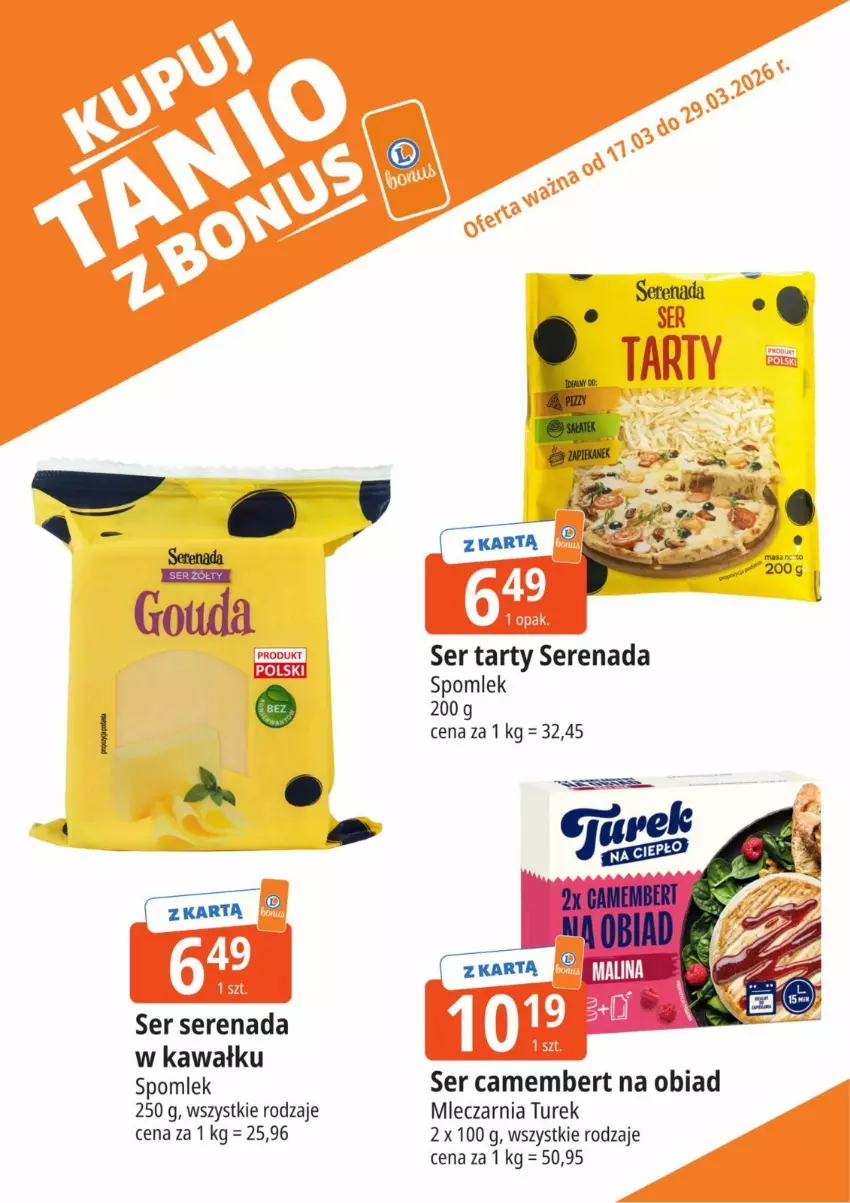Gazetka promocyjna E Leclerc - ważna 17.03 do 29.03.2026 - strona 6 - produkty: Camembert, Gouda, Kawa, Ser