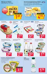 Gazetka promocyjna Stokrotka - Supermarket - Gazetka - ważna od 21.04 do 21.04.2021 - strona 2 - produkty: Rycki Edam, Serek wiejski, Jogurt naturalny, Ser, Danone, Twaróg, Piątnica, Zott, Brie, Jogurt, Président, Danonki, Serek homogenizowany, Palma, Serek, Margaryna, Camembert, Edam, Danio, Deser, POLMLEK, Kefir, Monte, Mleko