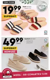 Gazetka promocyjna Biedronka - Gazetka - ważna od 15.06 do 15.06.2022 - strona 16 - produkty: Klapki, Moda, Fa