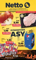 Gazetka promocyjna Netto - Artykuły spożywcze - Gazetka - ważna od 02.11 do 02.11.2022 - strona 1 - produkty: Kurczak, Cukier, Tusz, Pepsi, Cukierki