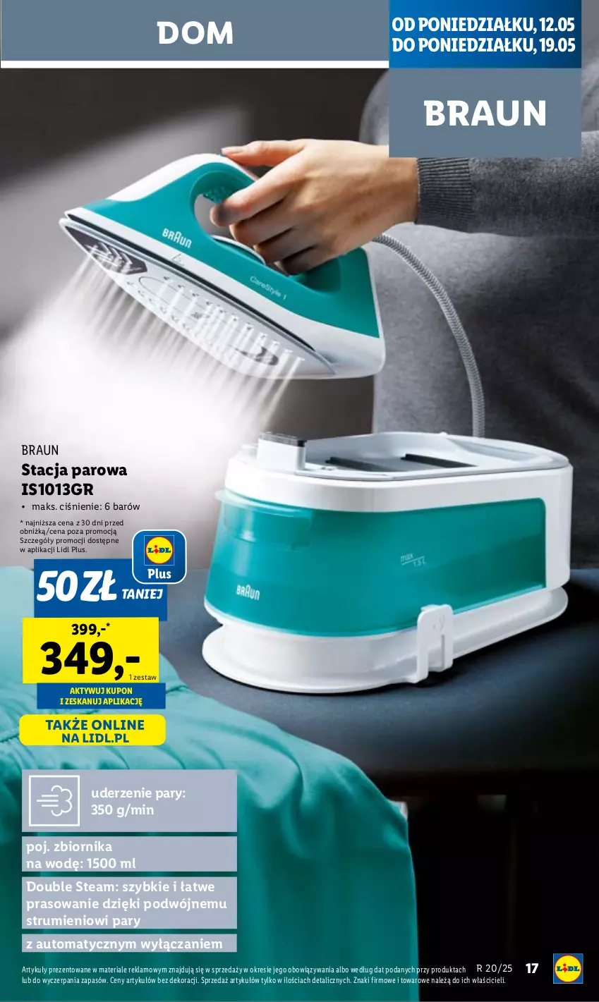 Gazetka promocyjna Lidl - GAZETKA - ważna 12.05 do 17.05.2025 - strona 17 - produkty: Braun, Kuchnia, Rum