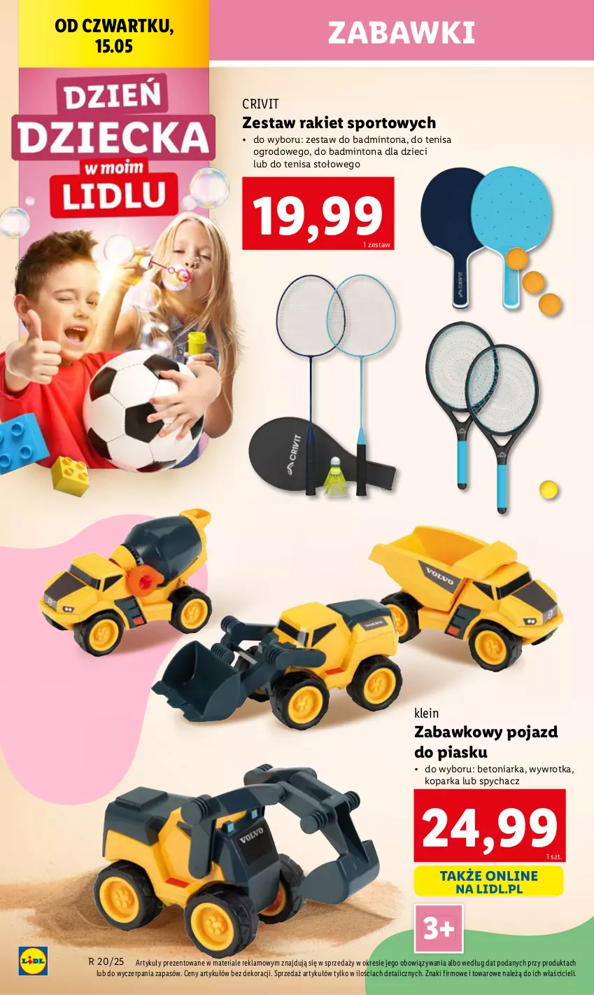 Gazetka promocyjna Lidl - GAZETKA - ważna 12.05 do 17.05.2025 - strona 30 - produkty: Dzieci, Parka, Pojazd, Por, Sport, Wywrotka