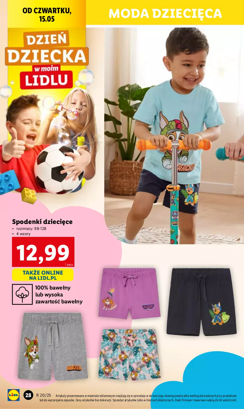 Gazetka promocyjna Lidl - GAZETKA - ważna 12.05 do 17.05.2025 - strona 36 - produkty: Dzieci, Moda, Sok