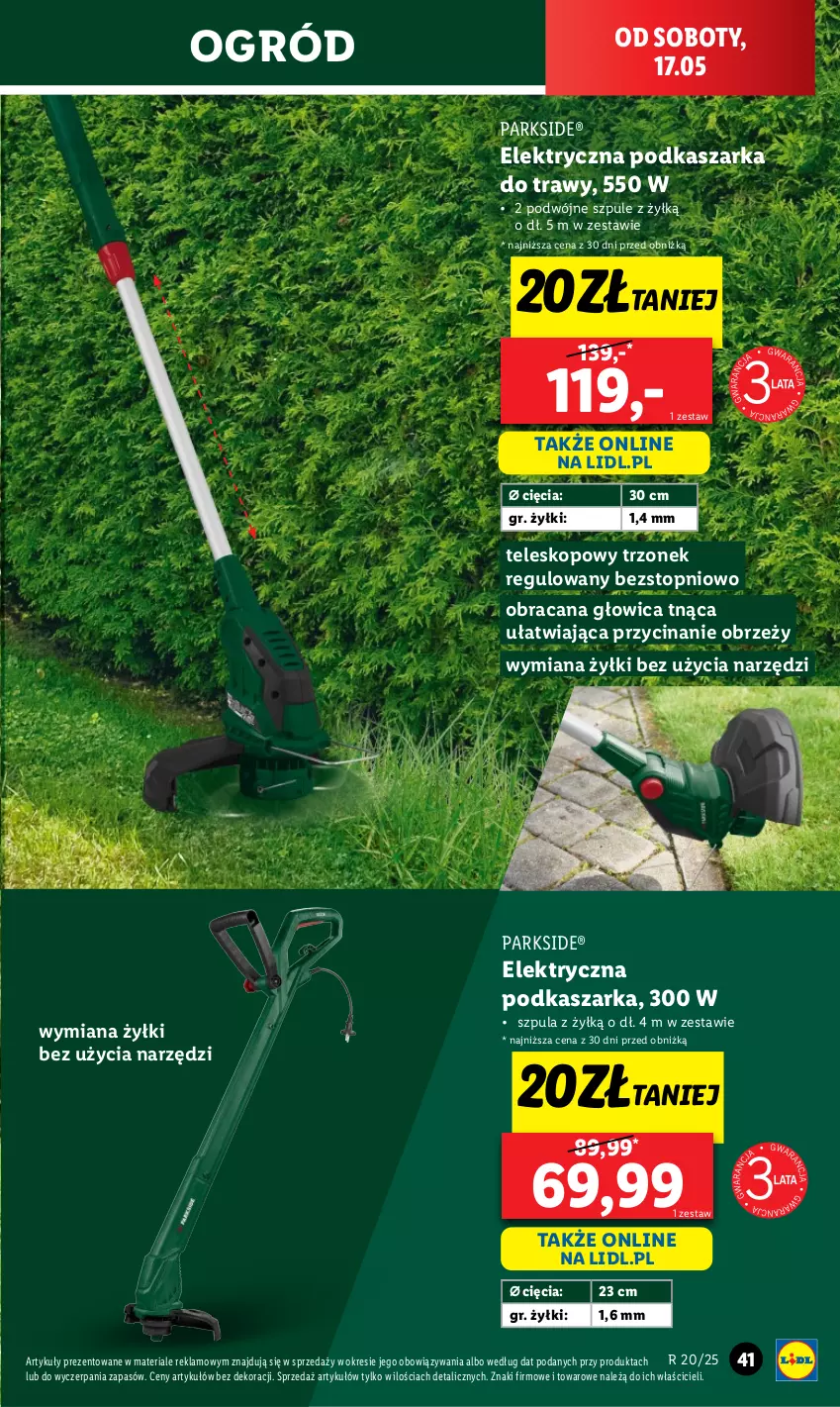 Gazetka promocyjna Lidl - GAZETKA - ważna 12.05 do 17.05.2025 - strona 51 - produkty: Acana, Kasza, Ogród, Parkside, Teleskop, Top