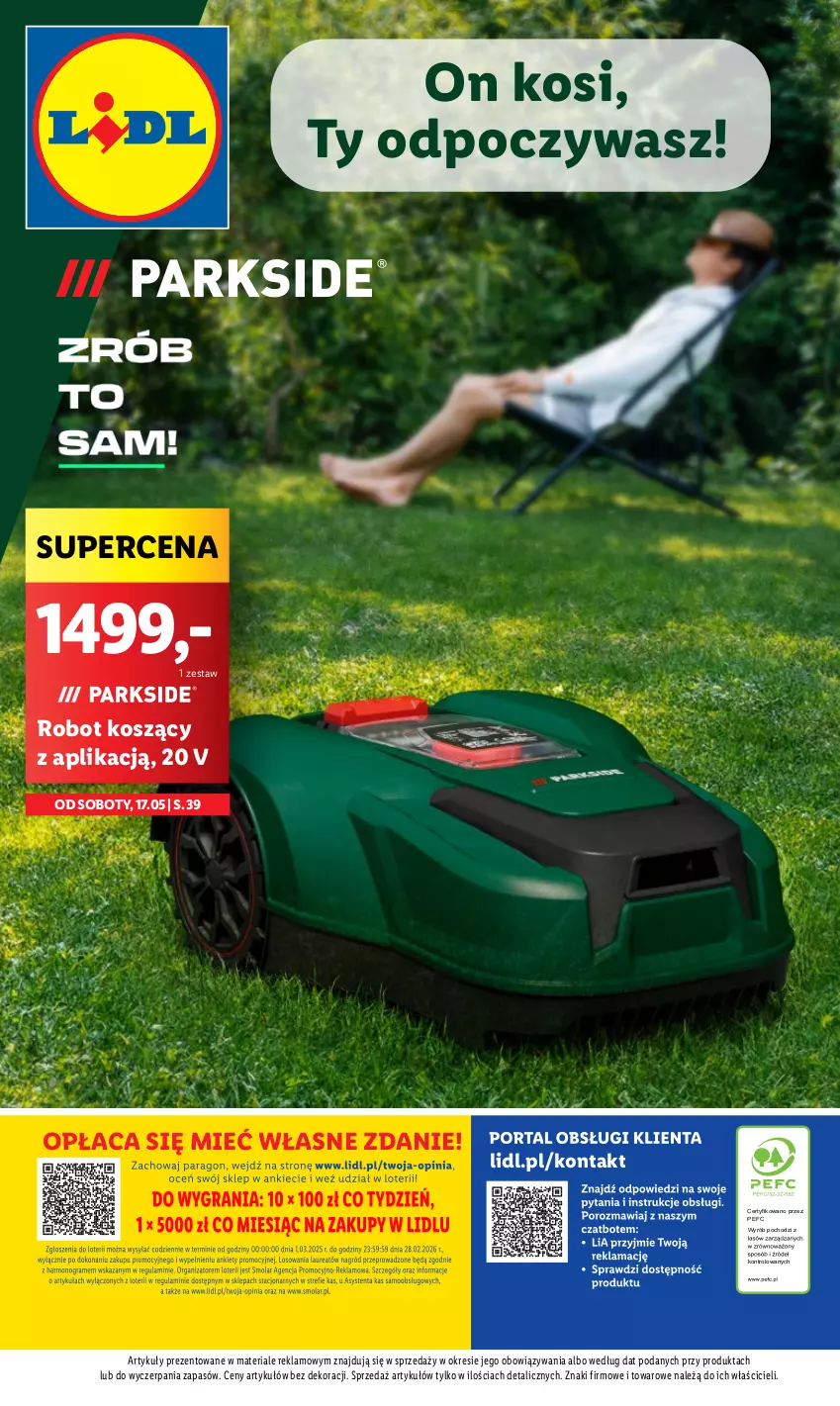 Gazetka promocyjna Lidl - GAZETKA - ważna 12.05 do 17.05.2025 - strona 58 - produkty: Kosz, Robot