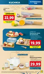 Gazetka promocyjna Lidl - GAZETKA - Gazetka - ważna od 17.05 do 17.05.2025 - strona 19 - produkty: Ser, Por, Noż, Dzbanek, Ivar, Cukier, Nóż uniwersalny, Kuchnia, Mleko