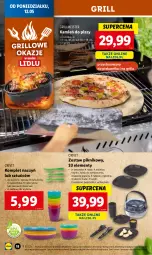 Gazetka promocyjna Lidl - GAZETKA - Gazetka - ważna od 17.05 do 17.05.2025 - strona 20 - produkty: Ser, Noż, Komplet naczyń, Pojemnik, Talerzyk, Talerz, Piekarnik, Grill