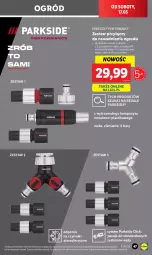 Gazetka promocyjna Lidl - GAZETKA - Gazetka - ważna od 17.05 do 17.05.2025 - strona 57 - produkty: Parkside, Por, Rozgałęźnik, Ogród