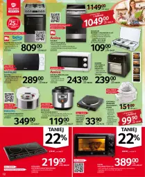 Gazetka promocyjna Selgros - Oferta przemysłowa - Gazetka - ważna od 05.10 do 05.10.2022 - strona 12 - produkty: Piec, Halo, Ryż, Gra, Miarka, Kuchnia, Kosz, Urządzenie wielofunkcyjne, Płyta, Piekarnik, Grill, Mobil, Fa