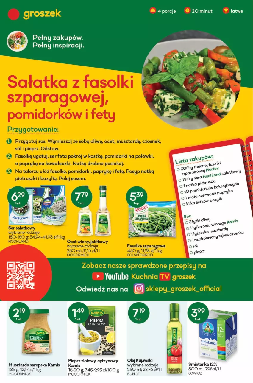 Gazetka promocyjna Groszek - ważna 23.06 do 05.07.2022 - strona 2 - produkty: Kamis, Kujawski, Mus, Musztarda, Olej, Pieprz