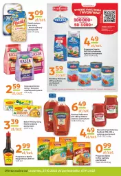 Gazetka promocyjna Gama - Gazetka Gama - Gazetka - ważna od 27.10 do 27.10.2023 - strona 8 - produkty: Ketchup, Koncentrat pomidorowy, Kasza jęczmienna, Bulion, Winiary, Melvit, Płatki owsiane, Lion, Przyprawa w płynie, Podravka, Pudliszki, Vegeta, Kasza, Maggi, Pomidory