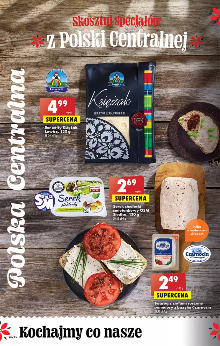 Gazetka promocyjna Biedronka - W tym tygodniu - ważna 15.09 do 21.09.2022 - strona 24 - produkty: Bazyl, Pomidory, Ser, Suszone pomidory
