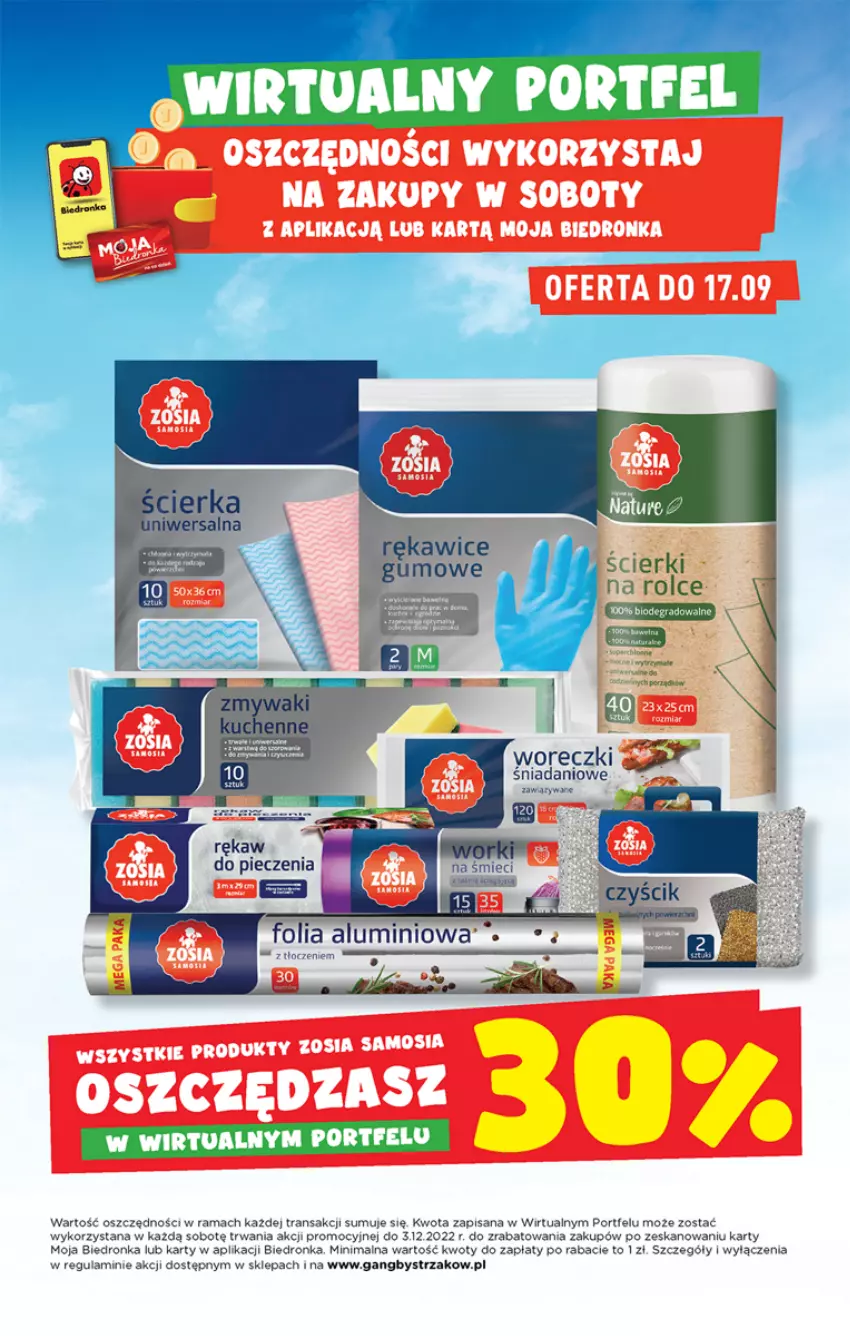 Gazetka promocyjna Biedronka - W tym tygodniu - ważna 15.09 do 21.09.2022 - strona 45 - produkty: Danio, Isana, Piec, Por, Rama, Rękaw do pieczenia, Tran