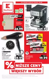 Gazetka promocyjna Kaufland - Oferta specjalna - Gazetka - ważna od 19.01 do 19.01.2022 - strona 1 - produkty: Top, Gra, Energizer, Prześcieradło, Baterie alkaliczne, Suszarka, Mleko