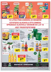 Gazetka promocyjna Carrefour - Gazetka Market Zyskoteka - Gazetka - ważna od 30.07 do 30.07.2022 - strona 12 - produkty: Piwo, Kosz, Heineken, Coca-Cola, Tyskie, Desperados, Perła, Pepsi, Fortuna, Carlsberg, Lech Premium, Hortex, Fa