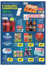 Gazetka promocyjna Carrefour - Gazetka Market Zyskoteka - Gazetka - ważna od 30.07 do 30.07.2022 - strona 7 - produkty: Piwa, Piwo, Pistacje, Książęce, Gin, Gra, Praliny, Coca-Cola, Pesto, Herbatniki, Toffifee, Fanta, Sprite, Fa