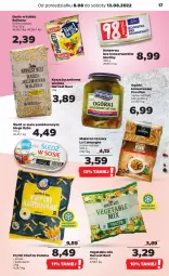 Gazetka promocyjna Netto - Artykuły spożywcze - Gazetka - ważna od 13.08 do 13.08.2022 - strona 17 - produkty: Makaron, Sos, Ser, Ogórki konserwowe, Ryba, Kasza jęczmienna, Morliny, Frytki, Vegeta, Kasza