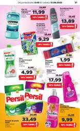 Gazetka promocyjna Netto - Artykuły spożywcze - Gazetka - ważna od 13.08 do 13.08.2022 - strona 21 - produkty: Ludwik, Coccolino, Do mycia naczyń, Listerine, Zawieszka do wc, Bref, Dezodorant, Proszek do prania, Persil, Płyn do mycia naczyń, Dove, Odplamiacz, Płyn do płukania, Zmywaki kuchenne, Płyn do mycia, Vanish