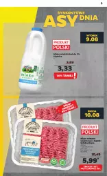 Gazetka promocyjna Netto - Artykuły spożywcze - Gazetka - ważna od 13.08 do 13.08.2022 - strona 3 - produkty: Mięso mielone, Piątnica, Mięso, Mleko