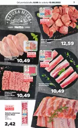 Gazetka promocyjna Netto - Artykuły spożywcze - Gazetka - ważna od 13.08 do 13.08.2022 - strona 7 - produkty: Kurczak, Kotlet, Boczek, Mięso z indyka, Mięso na gulasz, Mięso, Boczek wieprzowy