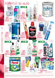 Gazetka promocyjna Super Pharm - Gazetka - Gazetka - ważna od 16.02 do 16.02.2022 - strona 8 - produkty: Frosch, Yope, Finish, Zawieszki, Bref, Lovela, Air Wick, Persil, Elgydium, Kosmetyki do pielęgnacji, NAN Optipro, Lovi, Woolite, Dzieci, Vanish, Colgate, Kapsułki do prania, Nestlé, Mleko, LG