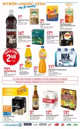 Gazetka promocyjna E Leclerc - Gazetka - ważna od 07.01 do 07.01.2023 - strona 12 - produkty: Piwa, Piwo, Piec, Nałęczowianka, Sok, Ryż, Lajkonik, Gra, Kupiec, Dilmah, Tyskie, Warka, Wafle, Desperados, Fortuna, Lipton, Oshee, Lorenz, Woda mineralna, Bruschette, Woda, Herbata, Napój, Kozel, Hortex, Fa