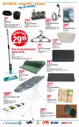 Gazetka promocyjna E Leclerc - Gazetka - ważna od 07.01 do 07.01.2023 - strona 4 - produkty: Słuchawka prysznicowa, Mop, Deska do prasowania, Wycieraczka, Dywanik łazienkowy, Dywanik, Szczotka, Kosz, Pojemnik, Mata podłogowa, Zasłona, Mydelniczka, Dozownik, Zasłona prysznicowa, Pokrowiec, Szczotka do WC, Dywan, Kokos
