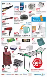 Gazetka promocyjna E Leclerc - Gazetka - ważna od 07.01 do 07.01.2023 - strona 5 - produkty: Ciśnieniomierz, Czajnik, Lokówka, Worki na śmieci, Pojemnik, Lack, Wełna, Termowentylator, Wózek, Pudełko, Worki na śmiec, Suszarka, Dźwig, Szczoteczka