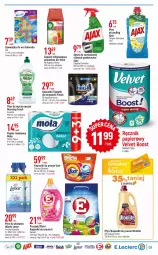 Gazetka promocyjna E Leclerc - Gazetka - ważna od 07.01 do 07.01.2023 - strona 9 - produkty: Palmolive, Do mycia naczyń, Ajax, Spray do czyszczenia, Papier, Finish, Zawieszka do wc, Air Wick, Tablet, Płyn do mycia naczyń, Papier toaletowy, Velvet, Vizir, Woolite, Ręcznik, Rolki, Mola, Kolorado, Płyn do mycia, Zmywarki, Colgate, Kapsułki do prania, Tabletki do zmywarki, Lenor, LG