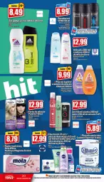 Gazetka promocyjna Topaz - Gazetka - Gazetka - ważna od 26.10 do 26.10.2022 - strona 20 - produkty: Makijaż, Płyn do kąpieli, Top, Sok, Papier, Dezodorant, Płyn micelarny, Str8, Adidas, Taft, Dove, Mleczko, Ręcznik, Tonik, Mola, Chusteczki, Szampon, Odżywka, Nivea, Lakier, Farba do włosów, Fa