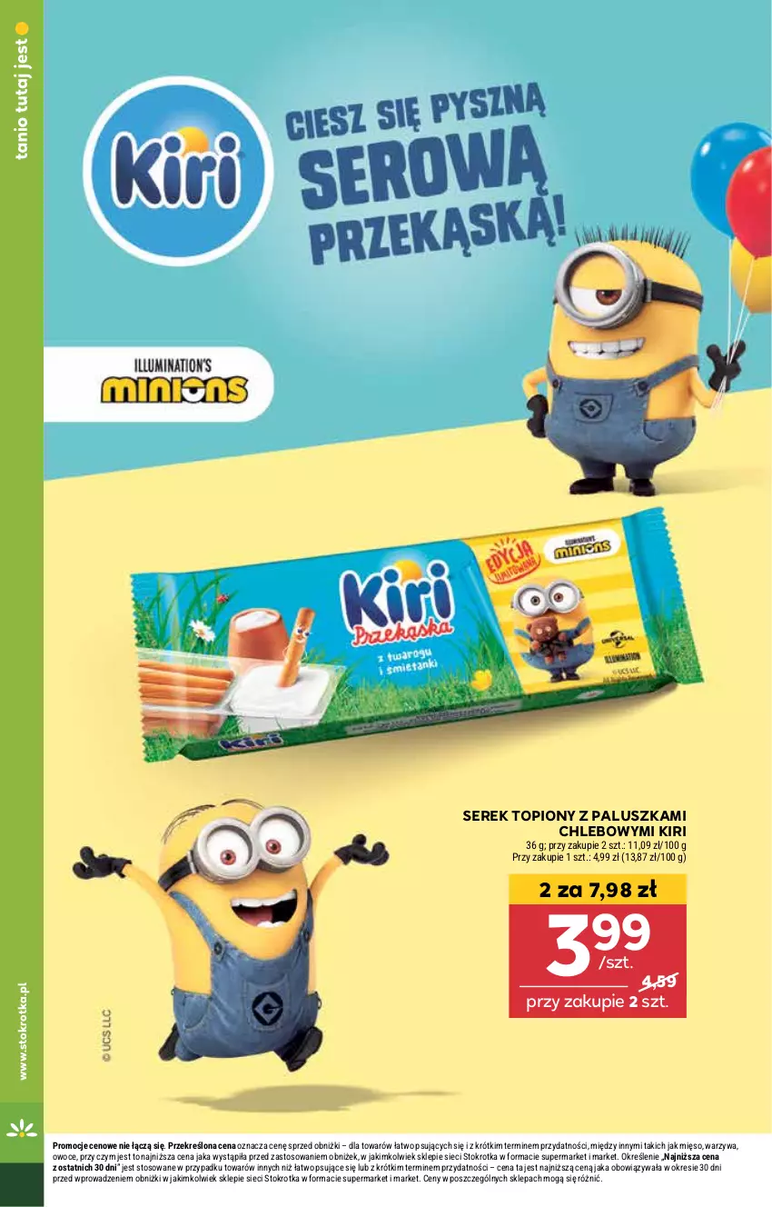 Gazetka promocyjna Stokrotka - Supermarket - ważna 08.05 do 14.05.2025 - strona 16 - produkty: Chleb, Mięso, Owoce, Ser, Serek, Top, Warzywa