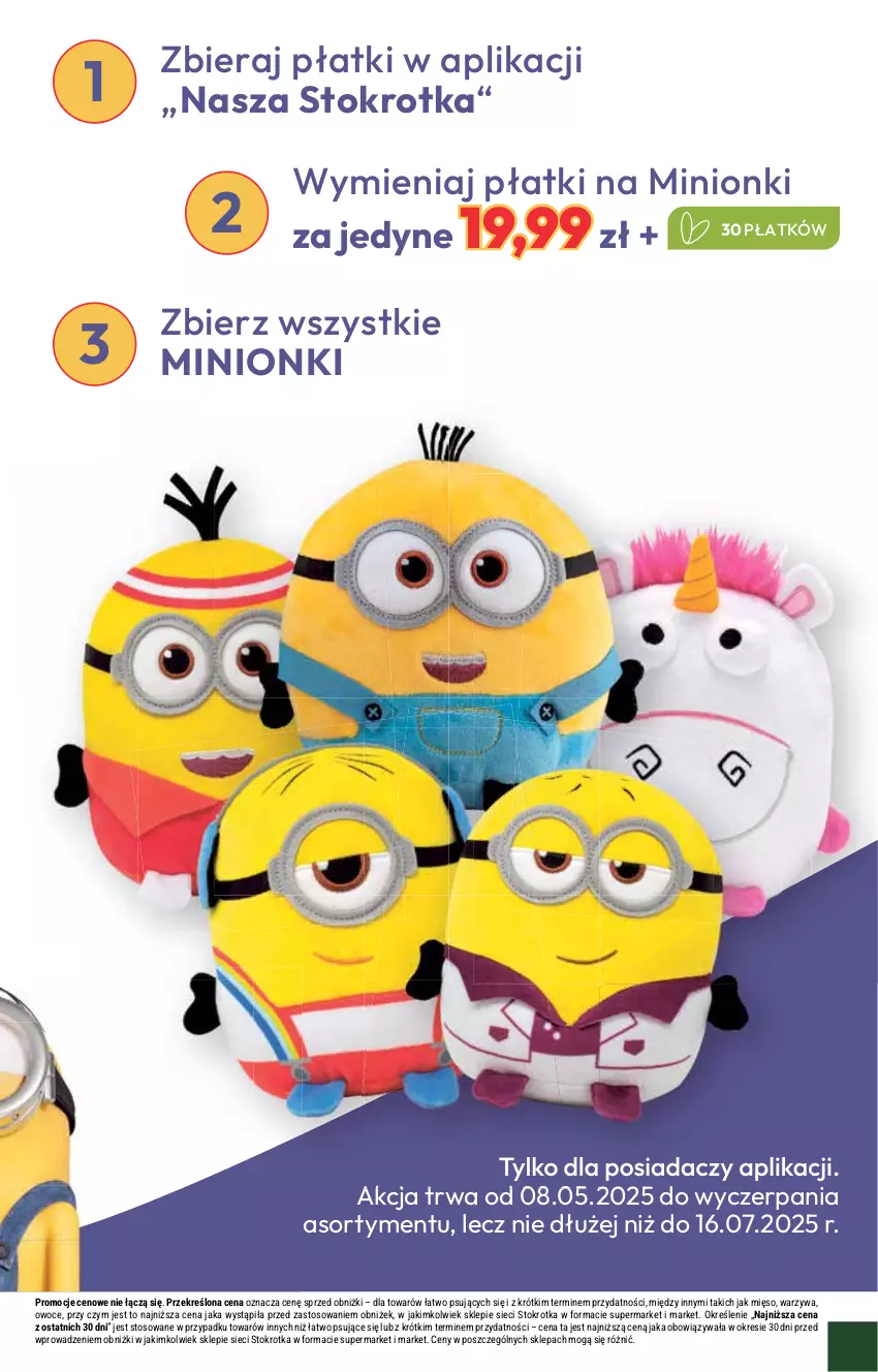 Gazetka promocyjna Stokrotka - Supermarket - ważna 08.05 do 14.05.2025 - strona 7 - produkty: Mięso, Owoce, Warzywa