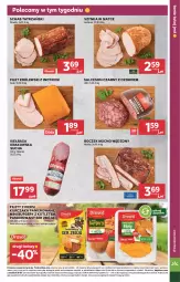 Gazetka promocyjna Stokrotka - Supermarket - Gazetka - ważna od 14.05 do 14.05.2025 - strona 13 - produkty: Kurczak, Warzywa, Ser, Królewski, Kiełbasa krakowska, Salceson, Duda, Szynka, Burger, Morliny, Kotlet, Boczek, Owoce, Kiełbasa, Olewnik, Mięso