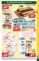 Gazetka promocyjna Stokrotka - Supermarket - Gazetka - ważna od 14.05 do 14.05.2025 - strona 3 - produkty: Piwa, Piwo, Warzywa, Gra, Parówki, Big Milk, Raffaello, Tusz, Lody, Tarczyński, Ferrero, Owoce, Mięso, Fa