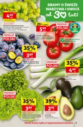 Gazetka promocyjna Auchan - 30 Lat Supermarket - Gazetka - ważna od 23.09 do 23.09.2026 - strona 3 - produkty: Por, Sałat, Winogrona, Winogrona bezpestkowe, Wino, Pomidory, LG