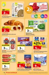 Gazetka promocyjna Auchan - 30 Lat Supermarket - Gazetka - ważna od 23.09 do 23.09.2026 - strona 4 - produkty: Frosta, Ser, Gry, Salami, Papier, Croissant, Papier toaletowy, Rolki, Czekolada, Morliny, Boczek, Hochland, Colgate, Kasza, Kasza gryczana, Milka, Szpinak, LG