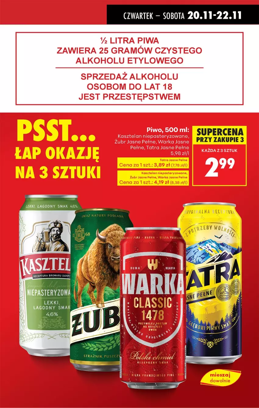 Gazetka promocyjna Biedronka - Od Czwartku - ważna 20.11 do 26.11.2025 - strona 11 - produkty: Fa