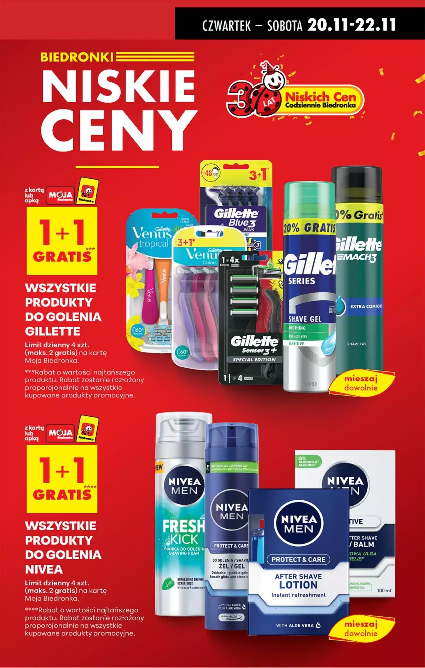 Gazetka promocyjna Biedronka - Od Czwartku - ważna 20.11 do 26.11.2025 - strona 13 - produkty: Gillette, Gra, Por