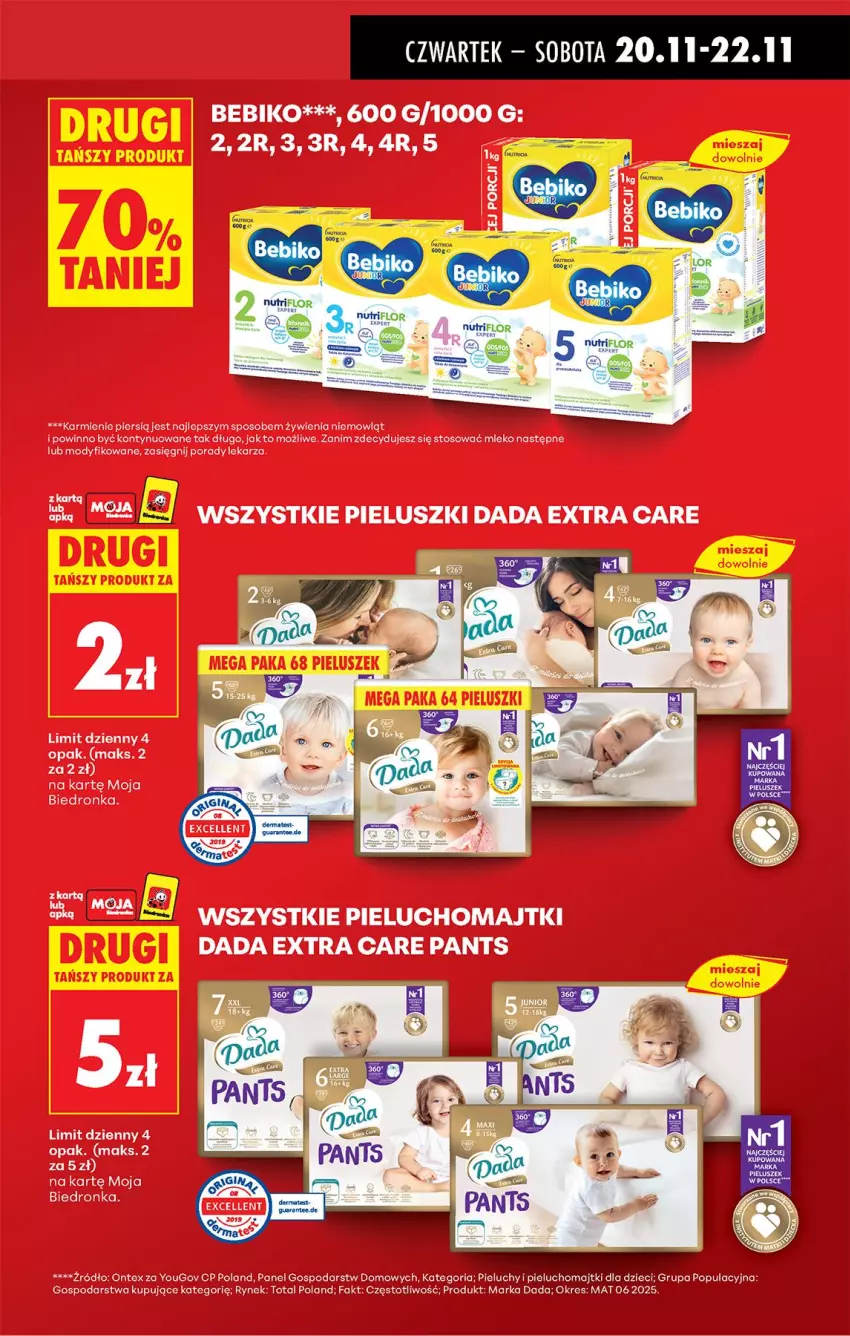Gazetka promocyjna Biedronka - Od Czwartku - ważna 20.11 do 26.11.2025 - strona 15 - produkty: Dada