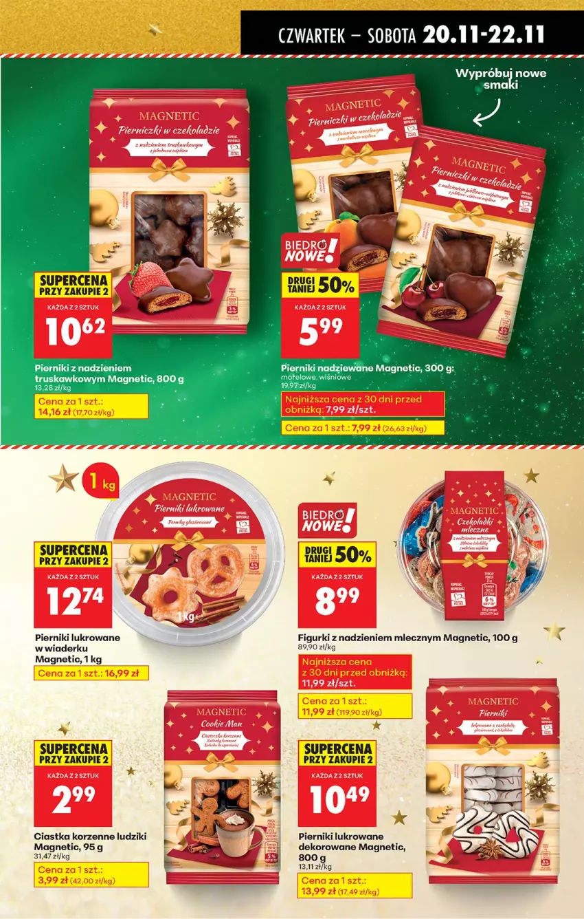 Gazetka promocyjna Biedronka - Od Czwartku - ważna 20.11 do 26.11.2025 - strona 43 - produkty: Ciastka, Piernik