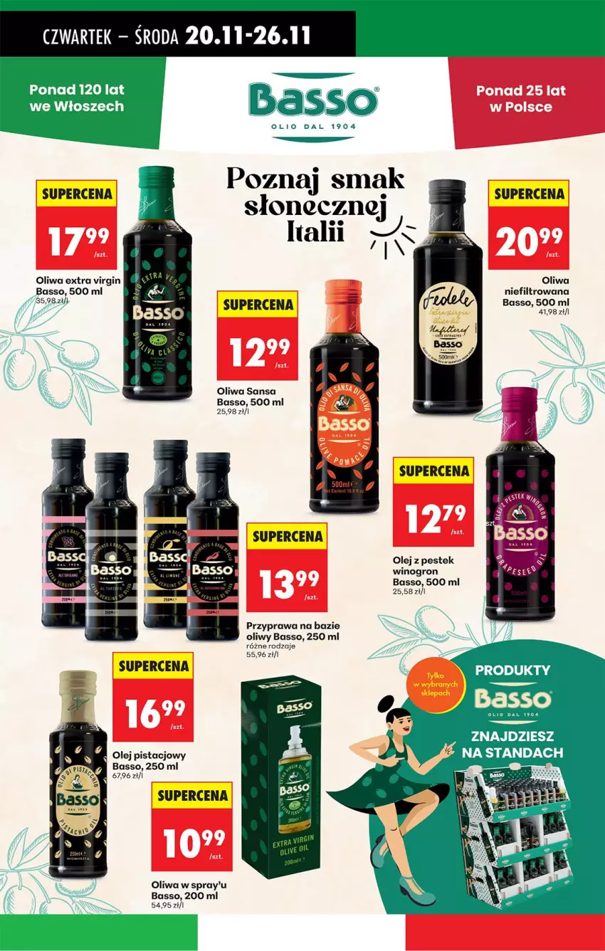 Gazetka promocyjna Biedronka - Od Czwartku - ważna 20.11 do 26.11.2025 - strona 58 - produkty: Gin, Olej, Oliwa, Stek, Wino