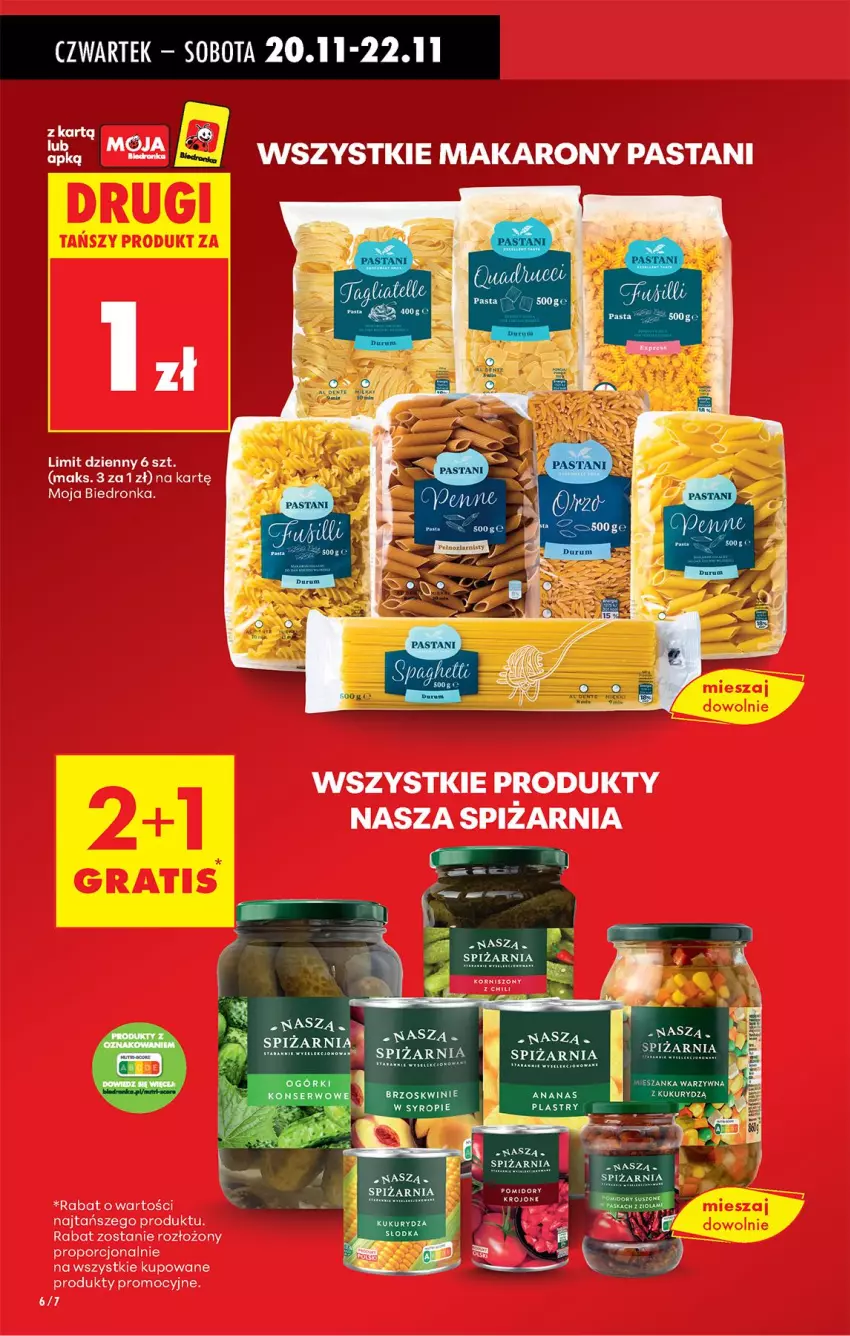 Gazetka promocyjna Biedronka - Od Czwartku - ważna 20.11 do 26.11.2025 - strona 6 - produkty: Por