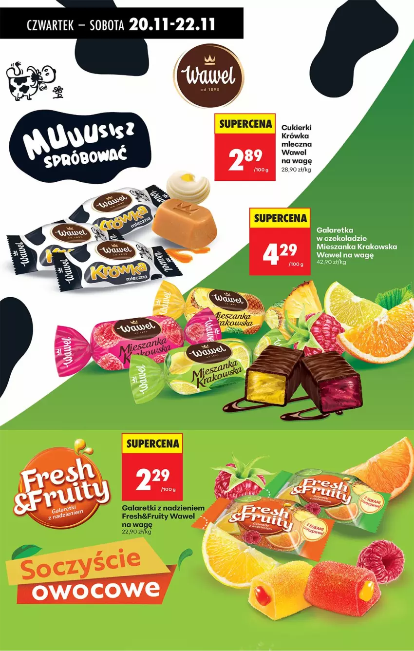 Gazetka promocyjna Biedronka - Od Czwartku - ważna 20.11 do 26.11.2025 - strona 67 - produkty: Cukier, Cukierki, Gala, Galaretka, Wawel