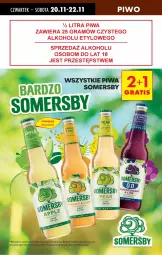 Gazetka promocyjna Biedronka - Od Czwartku - Gazetka - ważna od 26.11 do 26.11.2025 - strona 86 - produkty: Piwa, Por, Gra, Somersby