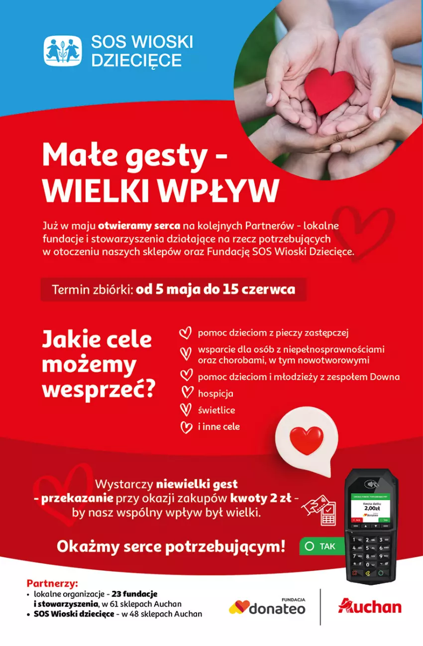 Gazetka promocyjna Auchan - Te URODZINY są NAJ Hipermarket - ważna 08.05 do 14.05.2025 - strona 39 - produkty: Dzieci, Sos