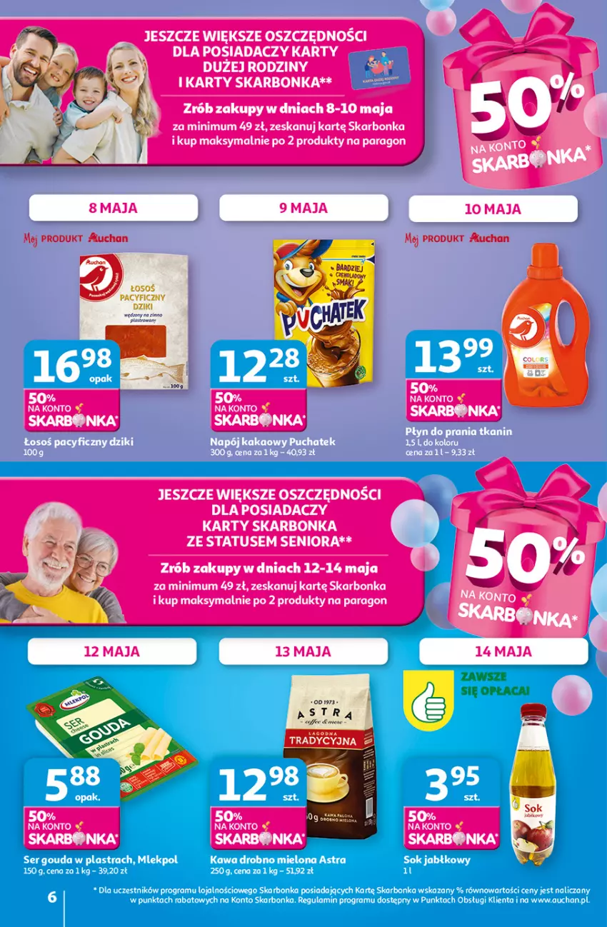Gazetka promocyjna Auchan - Te URODZINY są NAJ Hipermarket - ważna 08.05 do 14.05.2025 - strona 6