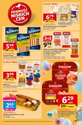 Gazetka promocyjna Auchan - Te URODZINY są NAJ Hipermarket - Gazetka - ważna od 14.05 do 14.05.2025 - strona 31 - produkty: Krakus, Sok, Sokołów, Parówki, Gnocchi, Kiełbasa podwawelska, Kopytka, Wawel, Szynka, Kiełbaski białe, Kabanos, Kiełbasa, Olewnik