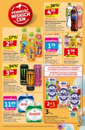 Gazetka promocyjna Auchan - Te URODZINY są NAJ Hipermarket - Gazetka - ważna od 14.05 do 14.05.2025 - strona 35 - produkty: Piwa, Piwo, Por, Mus, Gra, Napój energetyczny, Mirinda, O nas, Pepsi, Sport, Muszynianka, Napój gazowany, Radler, Tymbark, Limonka, Woda niegazowana, Kubuś, Woda, Napój